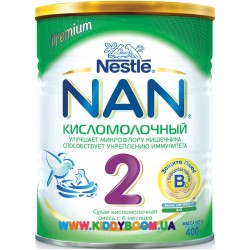 Сухая смесь Nestle NAN 2 кисломолочный 400 гр.